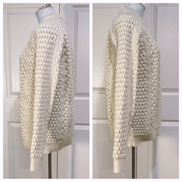 Bonner Ireland handloomed wool sweater - Picture 2 of 7